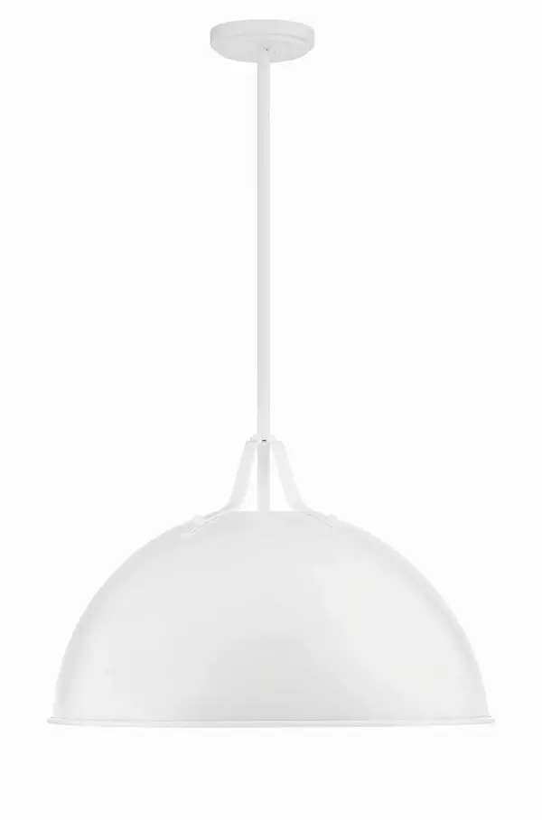 Soto 20" Pendant in Matte White - Image 9