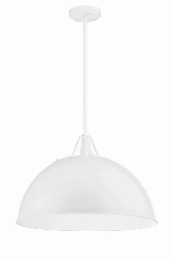Soto 20" Pendant in Matte White - Image 10