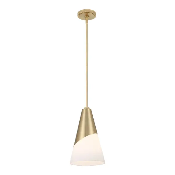 Tori 9" Mini Pendant in Matte Black - Image 3