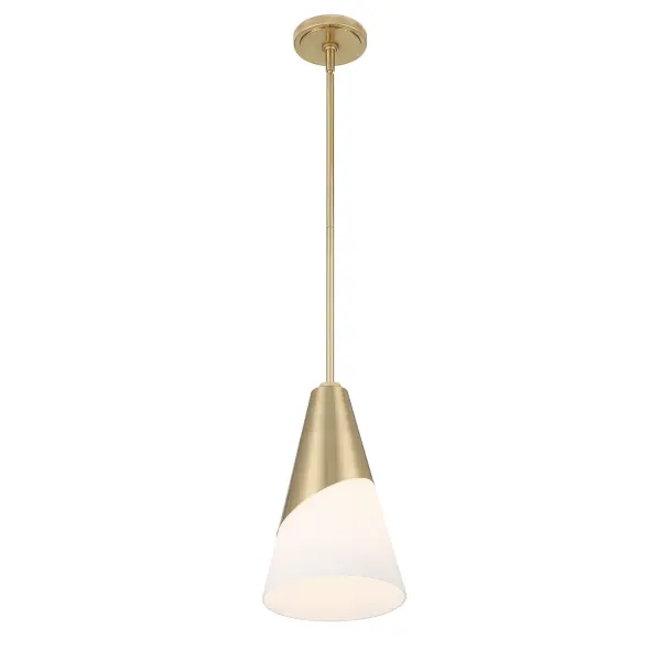 Tori 9" Mini Pendant in Matte Black - Image 4