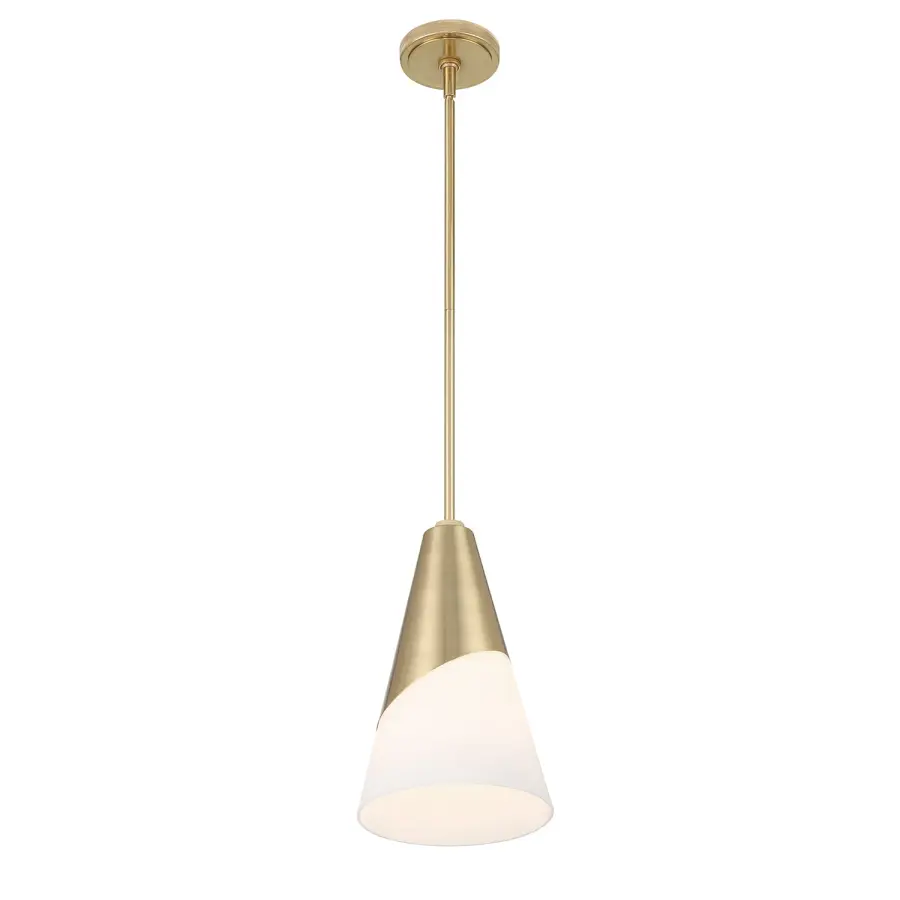 Tori 9" Mini Pendant in Matte Black - Image 4