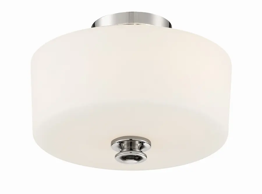 Travis 12.5" Semi Flush Mount in Black Forged - Image 16