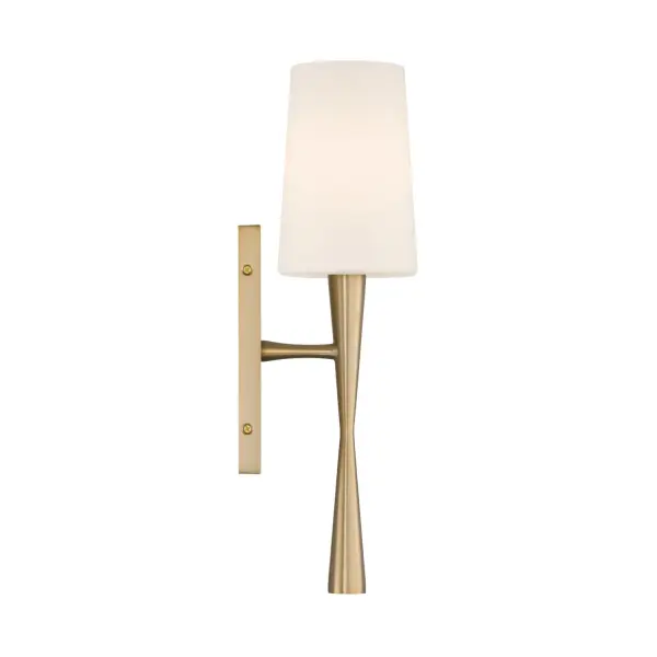 Trenton 5" Wall Sconce in Aged Brass & Black Forged - Image 12