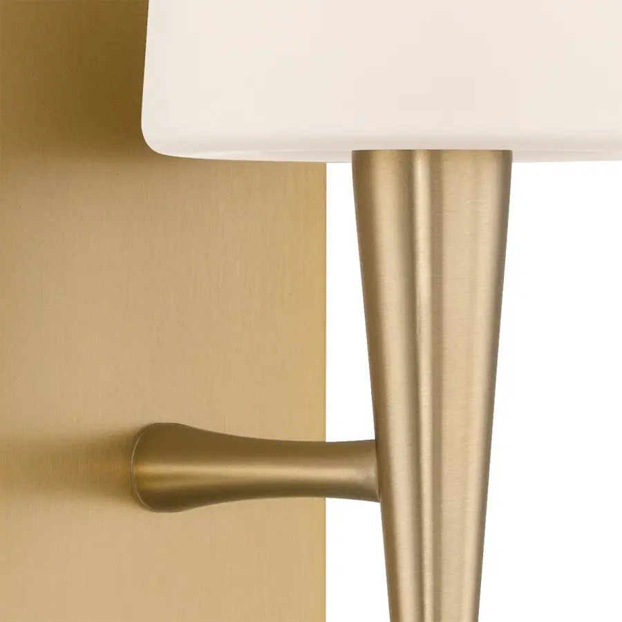 Trenton 5" Wall Sconce in Aged Brass & Black Forged - Image 13