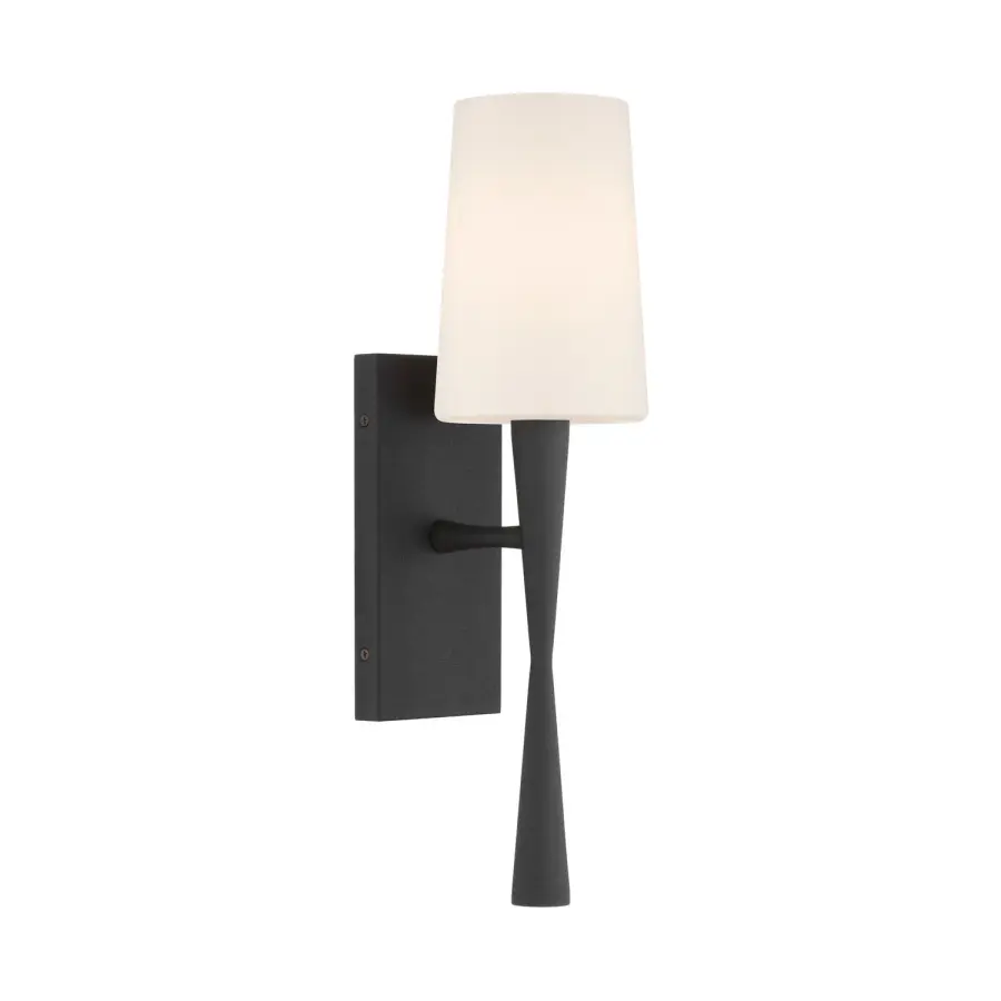 Trenton 5" Wall Sconce in Aged Brass & Black Forged - Image 17