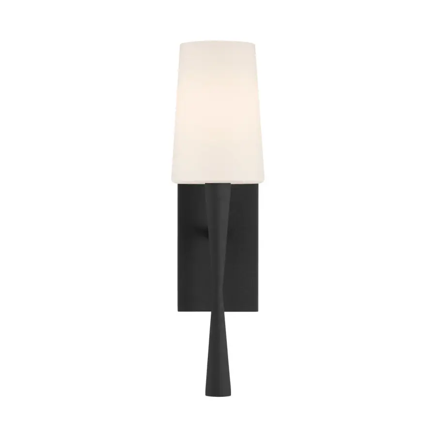 Trenton 5" Wall Sconce in Aged Brass & Black Forged - Image 19