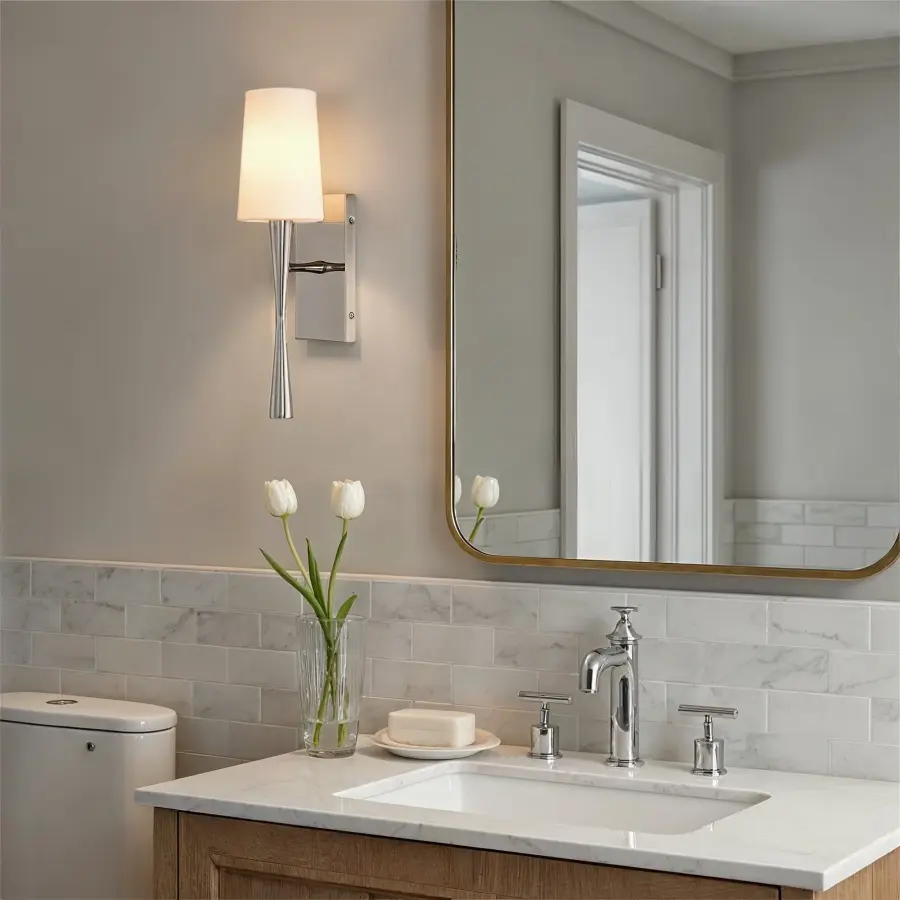 Trenton 5" Wall Sconce in Aged Brass & Black Forged - Image 30