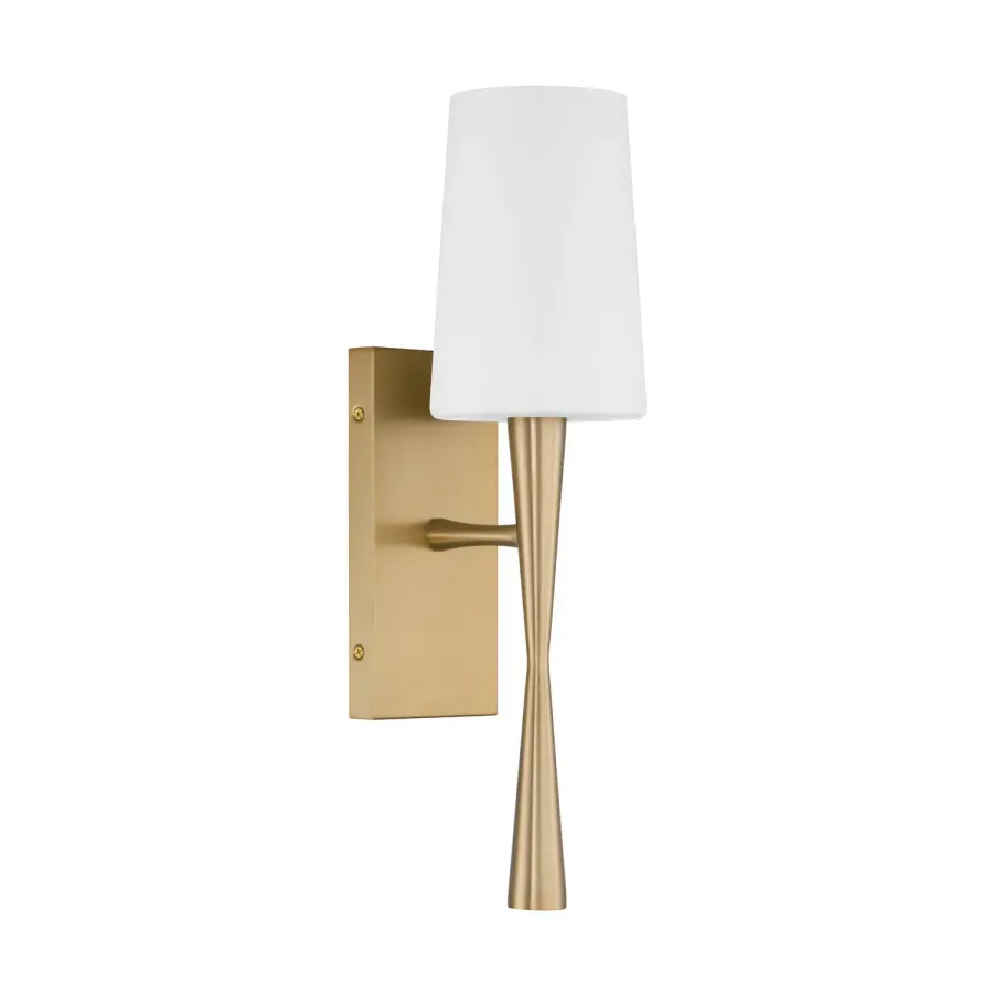 Trenton 5" Wall Sconce in Aged Brass & Black Forged - Image 10
