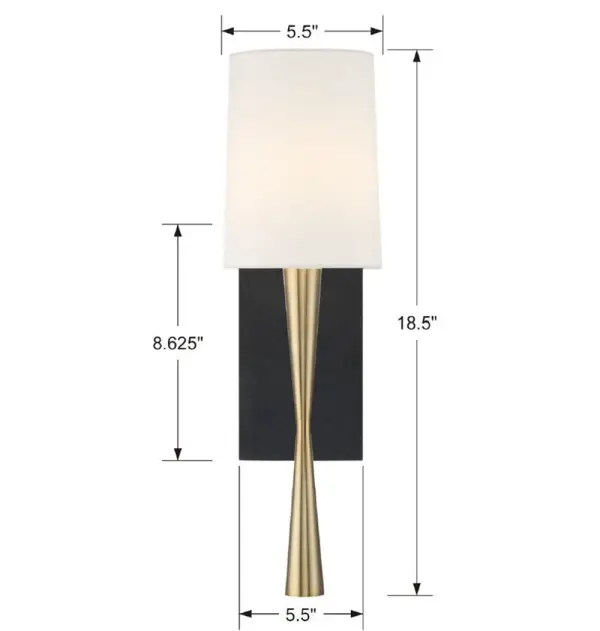 Trenton 5.5" Wall Sconce - Image 14