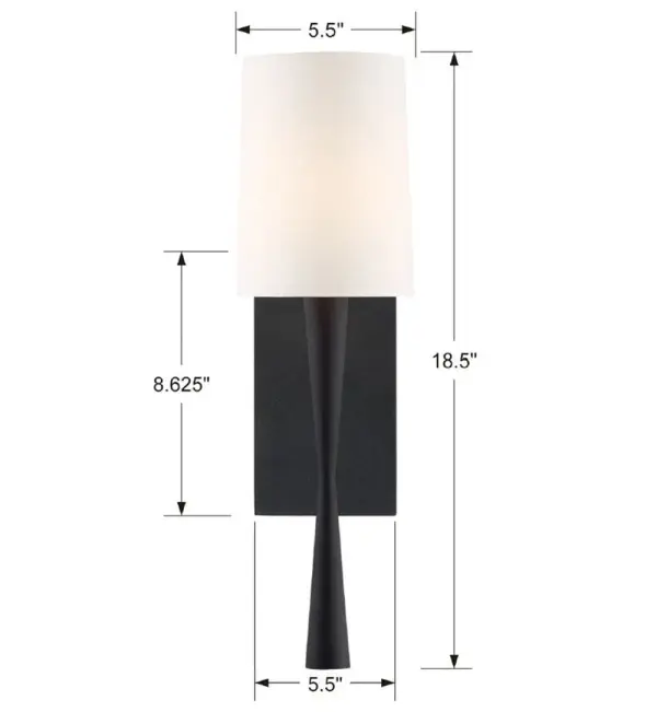 Trenton 5.5" Wall Sconce - Image 22
