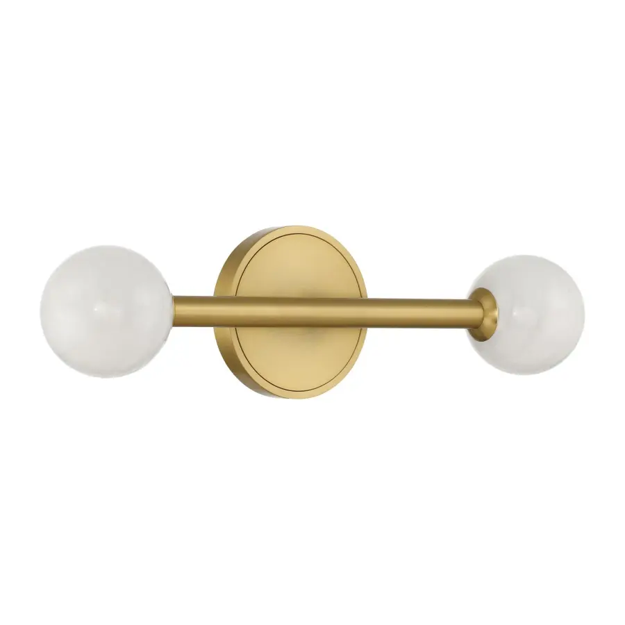 Terrell 17.75" LED Bathroom Vanity Light in Luxe Gold - Image 3
