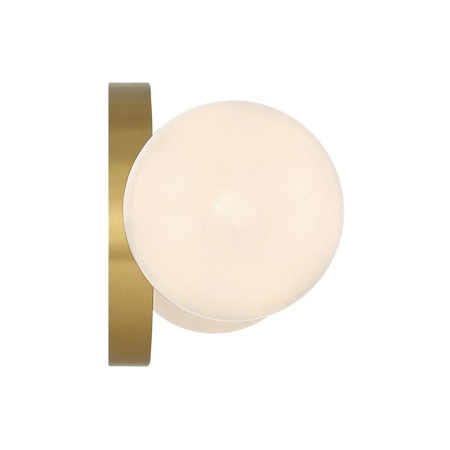 Terrell 17.75" LED Bathroom Vanity Light in Luxe Gold - Image 4