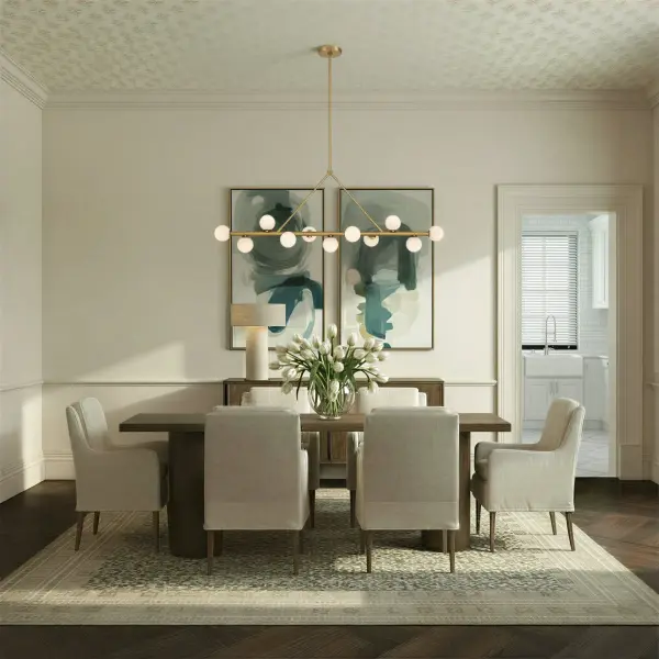 Terrell 46.5" LED Linear Chandelier - Image 6