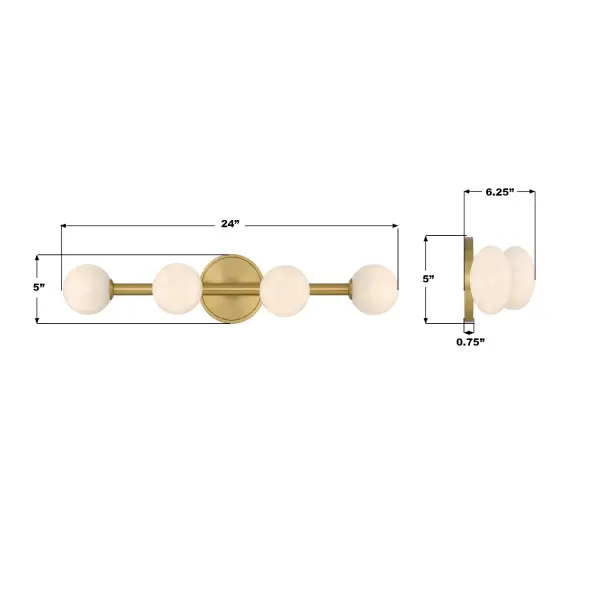 Terrell 24" LED Bathroom Vanity Light - Image 7