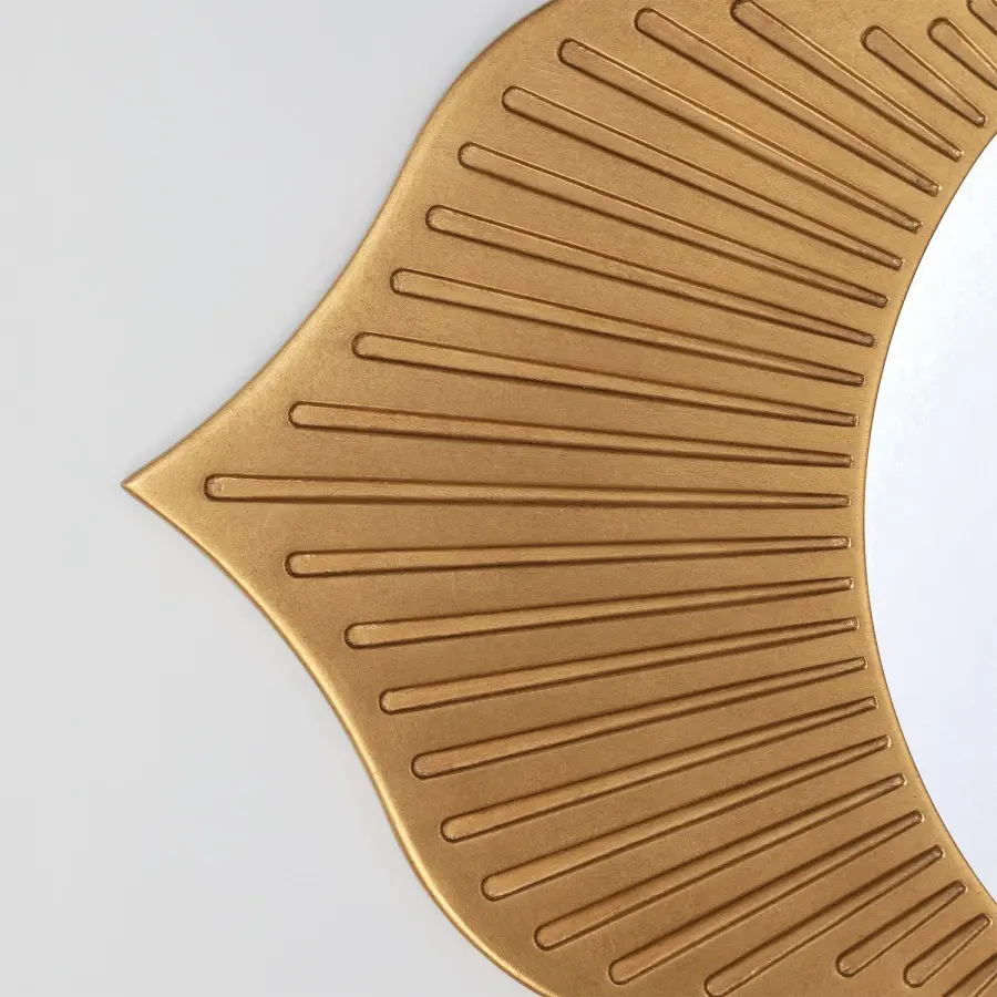 Tullos 48" Mirror in Burnished Brass - Image 4