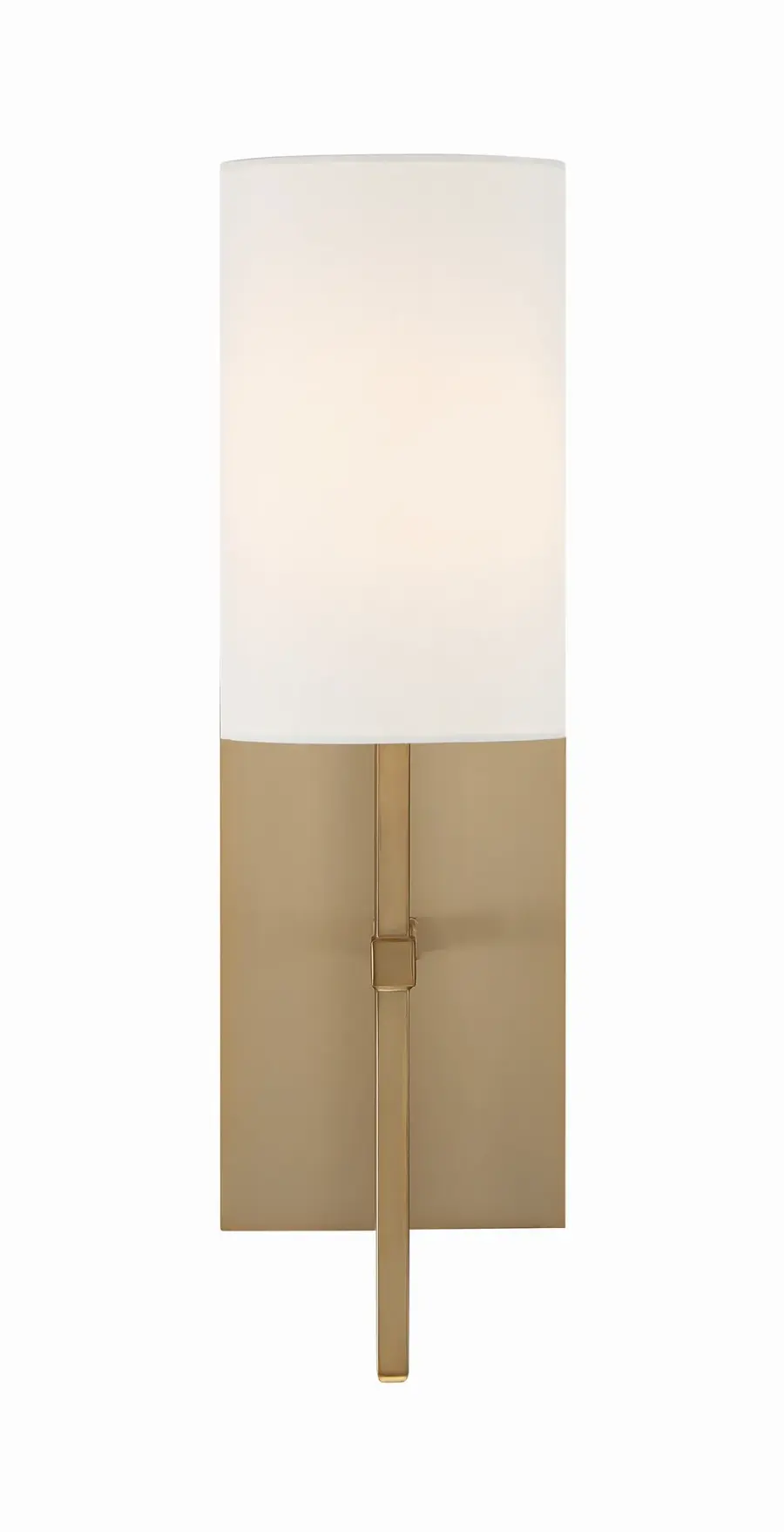 Veronica 5" Aged Brass Sconce - Image 1