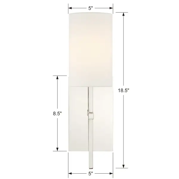 Veronica 5" Aged Brass Sconce - Image 20