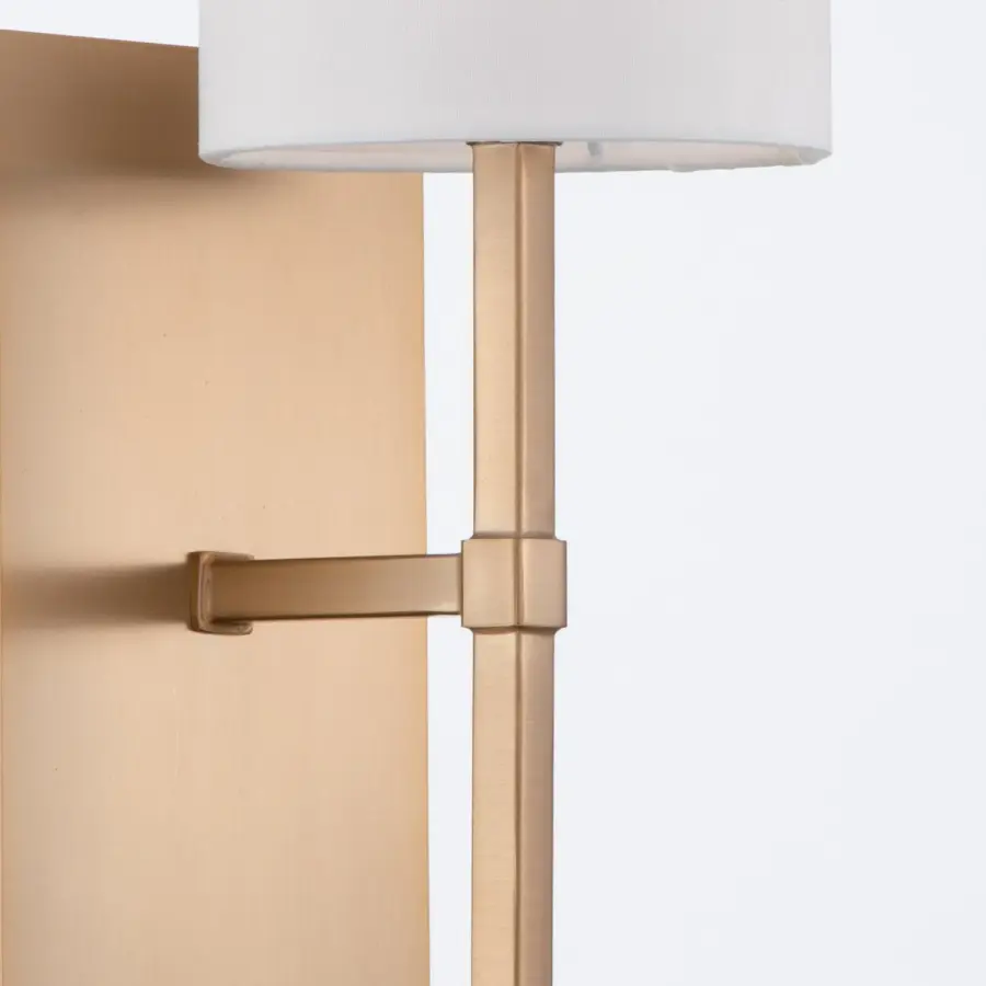 Veronica 5" Aged Brass Sconce - Image 3