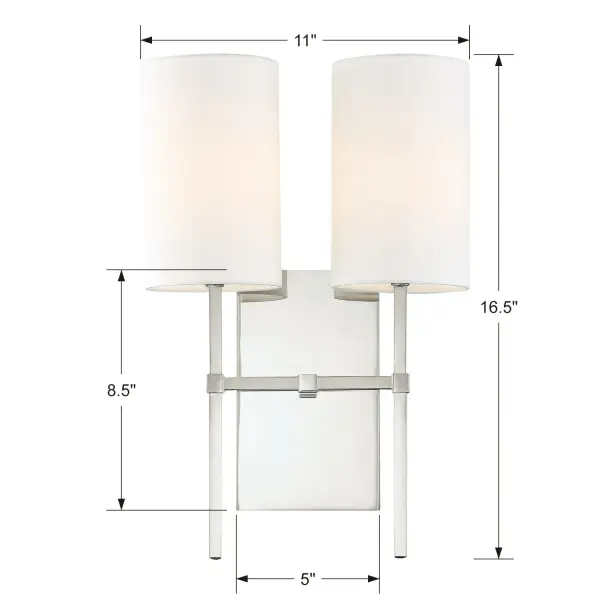 Veronica 11" Aged Brass Sconce - Image 22