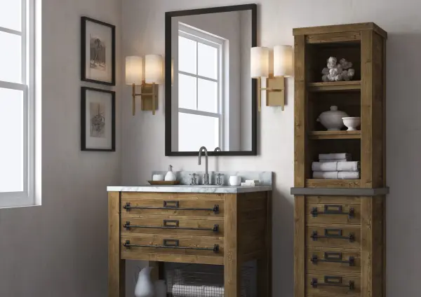 Veronica 11" Aged Brass Sconce - Image 6