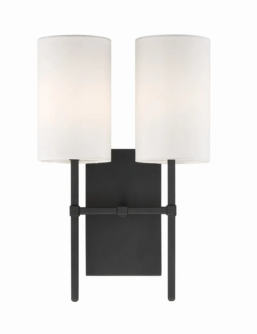 Veronica 11" Aged Brass Sconce - Image 9