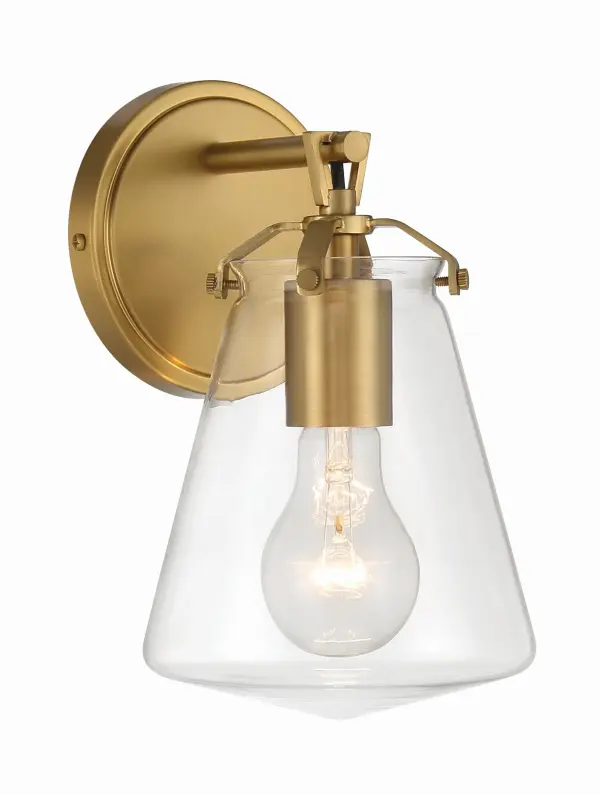 Voss 5.75" Wall Sconce in Luxe Gold - Image 1