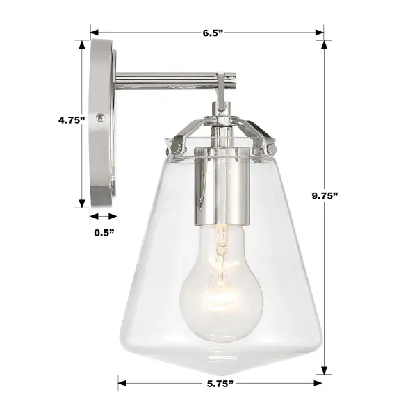Voss 5.75" Wall Sconce in Luxe Gold - Image 18
