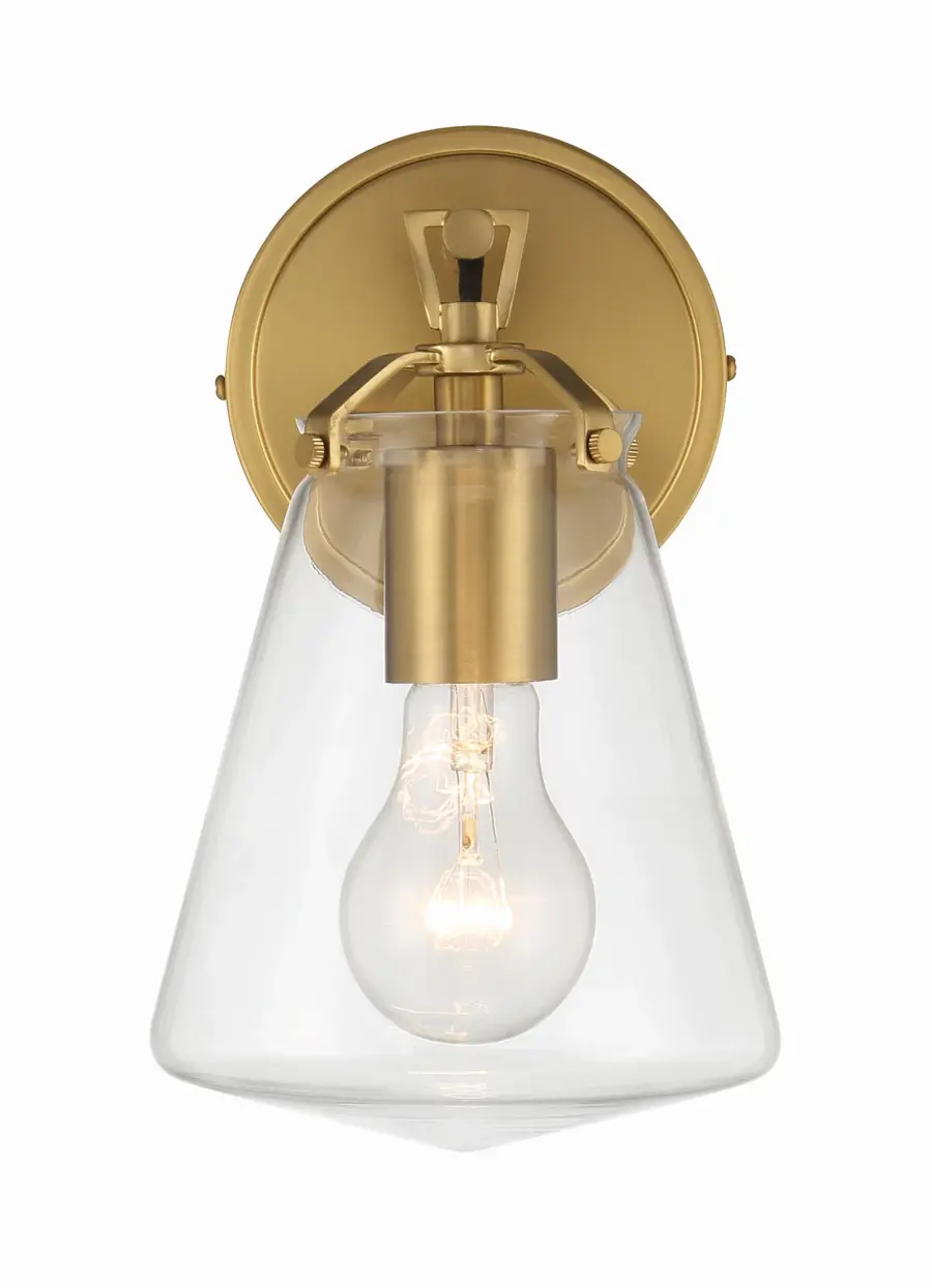 Voss 5.75" Wall Sconce in Luxe Gold - Image 3