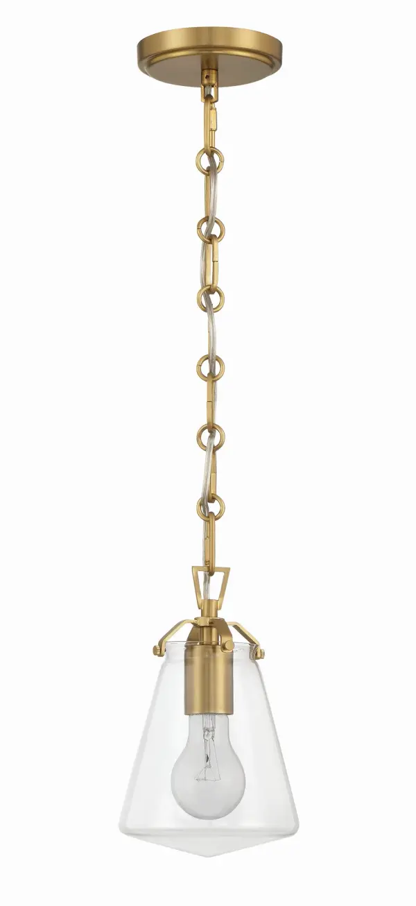 Voss 5.75" Mini Pendant in Luxe Gold - Image 2