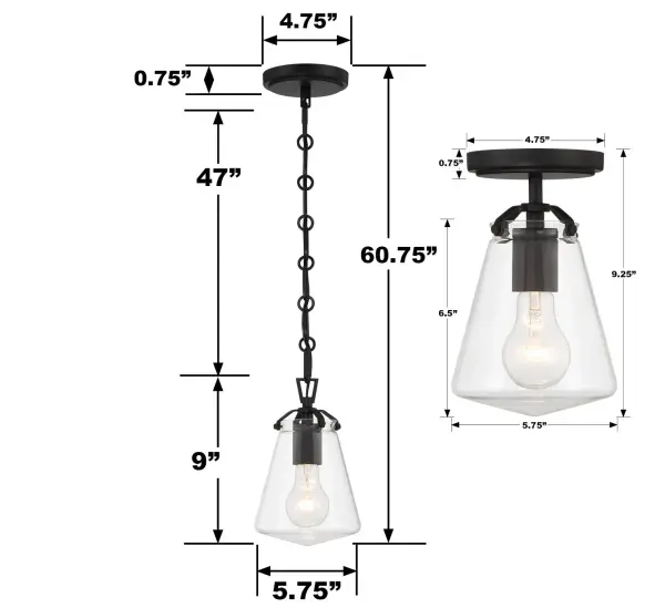 Voss 5.75" Mini Pendant in Luxe Gold - Image 15