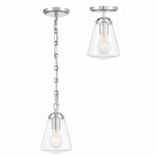 Voss 5.75" Mini Pendant in Luxe Gold - Image 21