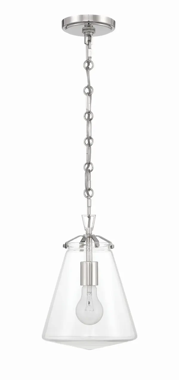 Voss 8.25" Mini Pendant in Luxe Gold - Image 15