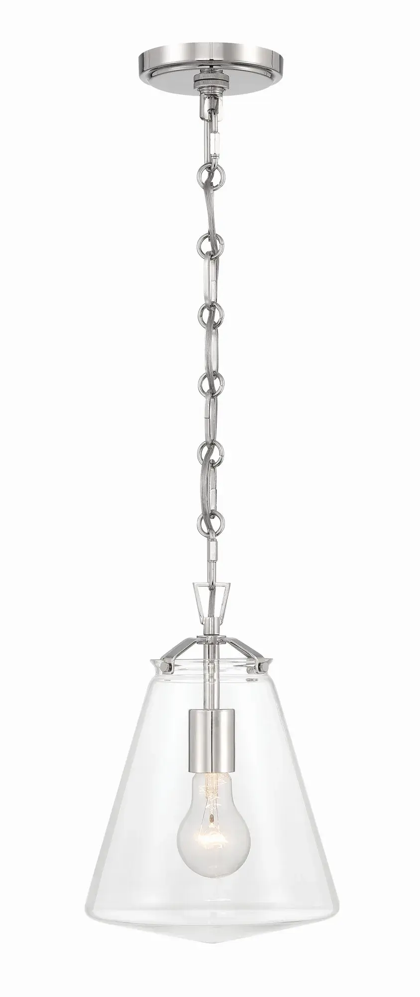 Voss 8.25" Mini Pendant in Luxe Gold - Image 16