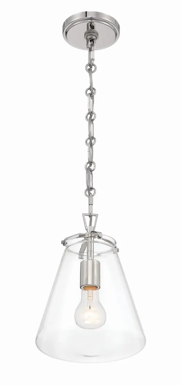 Voss 8.25" Mini Pendant in Luxe Gold - Image 17