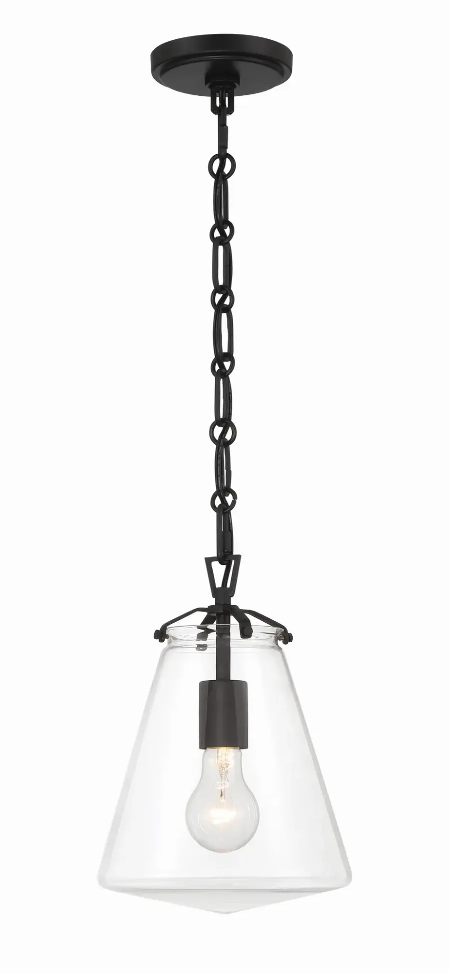 Voss 8.25" Mini Pendant in Luxe Gold - Image 7