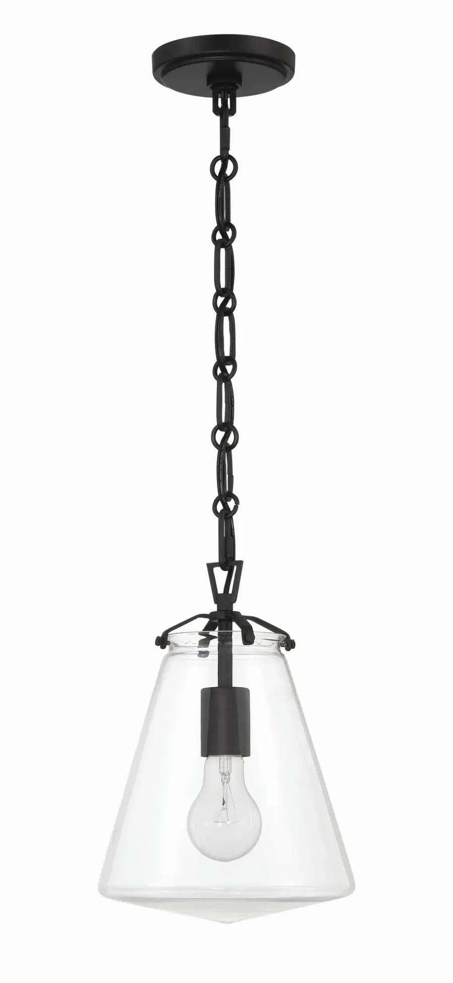 Voss 8.25" Mini Pendant in Luxe Gold - Image 8