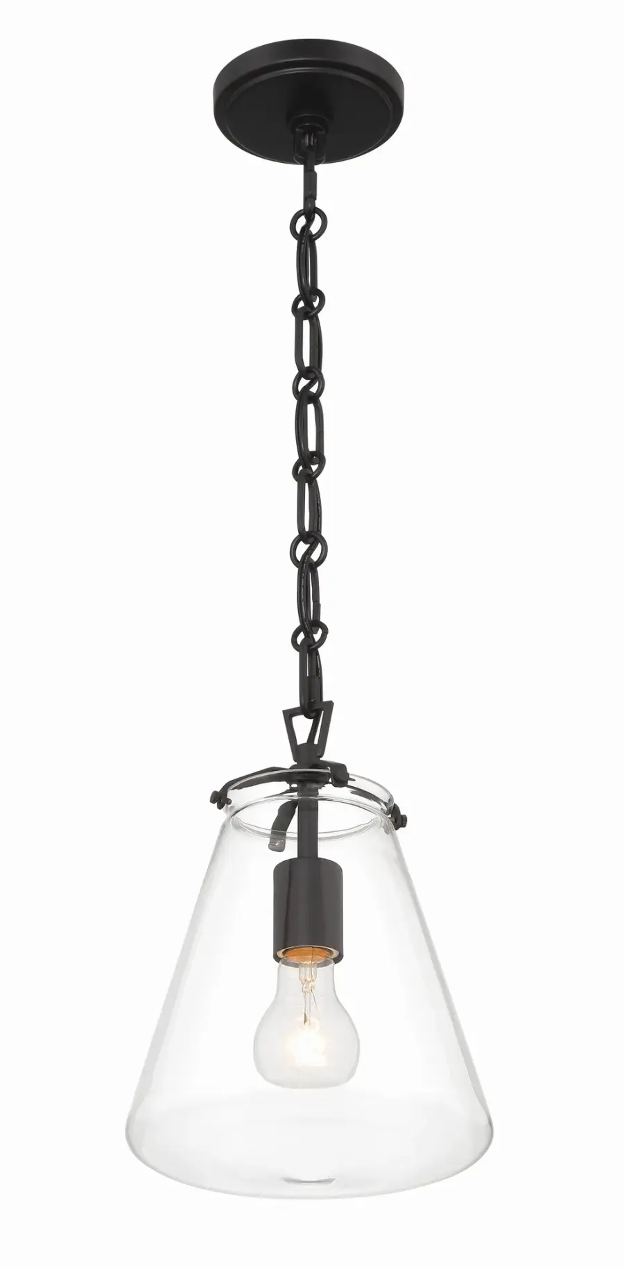 Voss 8.25" Mini Pendant in Luxe Gold - Image 10