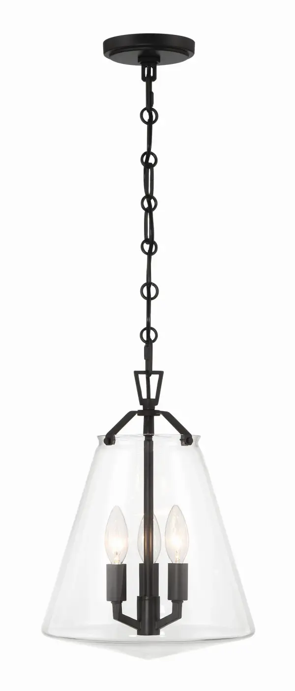 Voss 11" Luxe Gold Pendant - Image 11