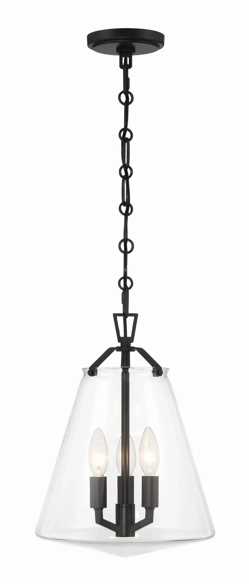 Voss 11" Luxe Gold Pendant - Image 11