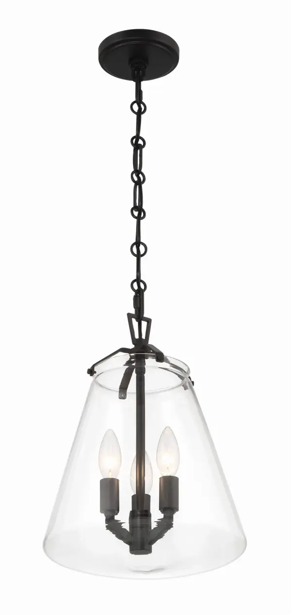 Voss 11" Luxe Gold Pendant - Image 12