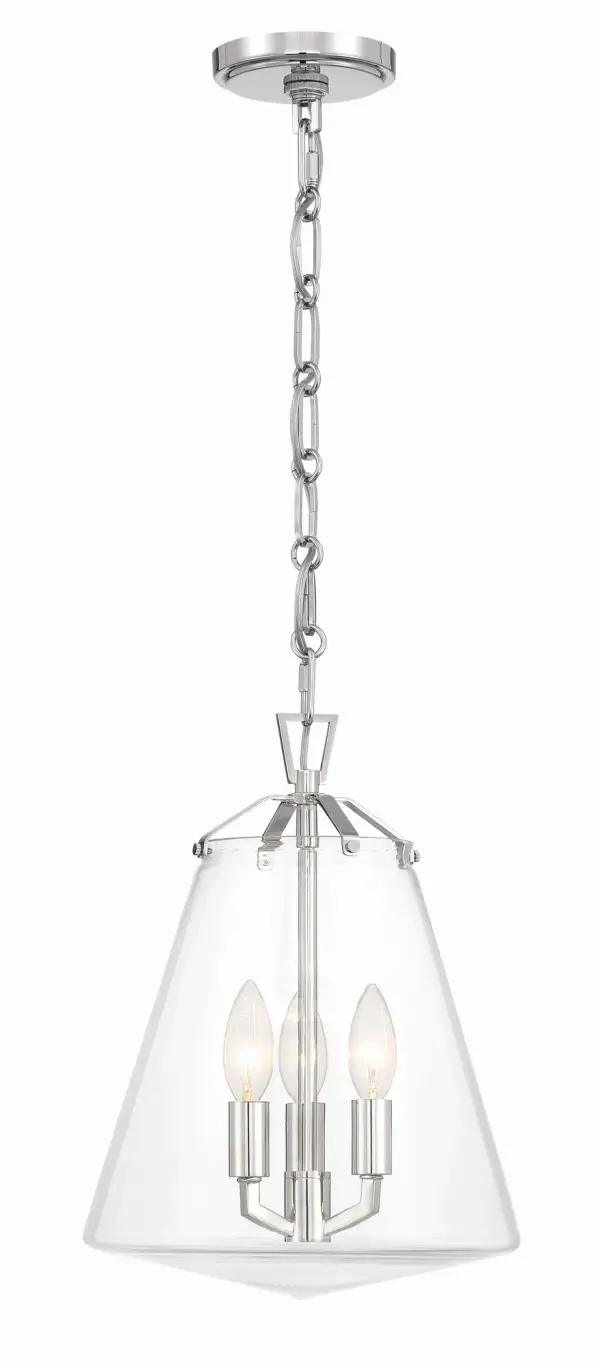 Voss 11" Luxe Gold Pendant - Image 16