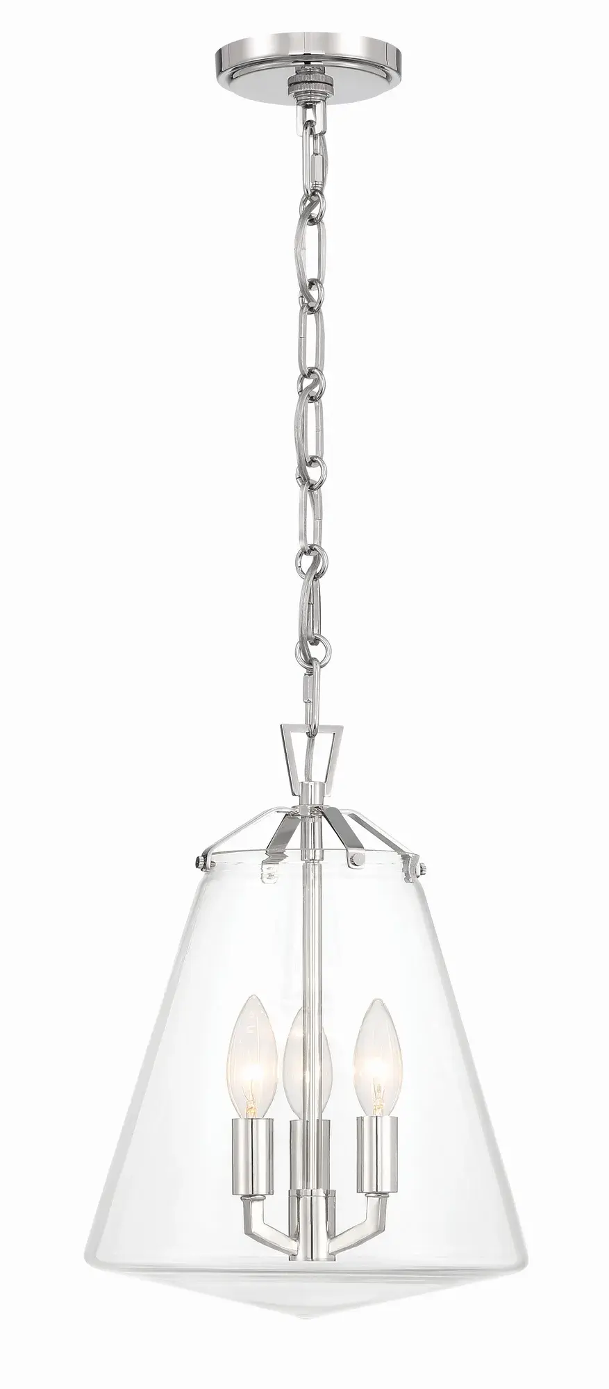 Voss 11" Luxe Gold Pendant - Image 16