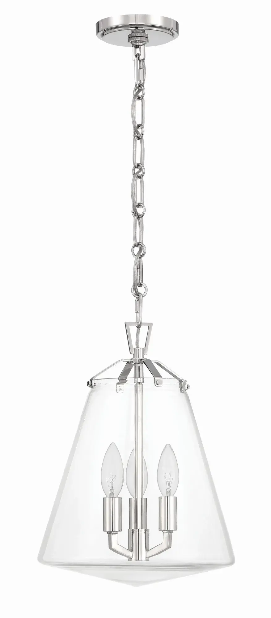 Voss 11" Luxe Gold Pendant - Image 17