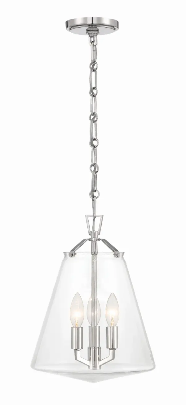 Voss 11" Luxe Gold Pendant - Image 18