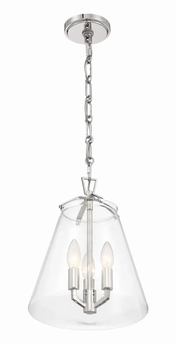 Voss 11" Luxe Gold Pendant - Image 19