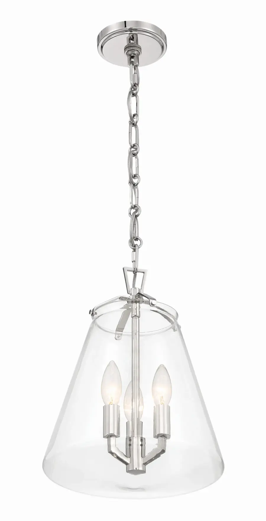 Voss 11" Luxe Gold Pendant - Image 19