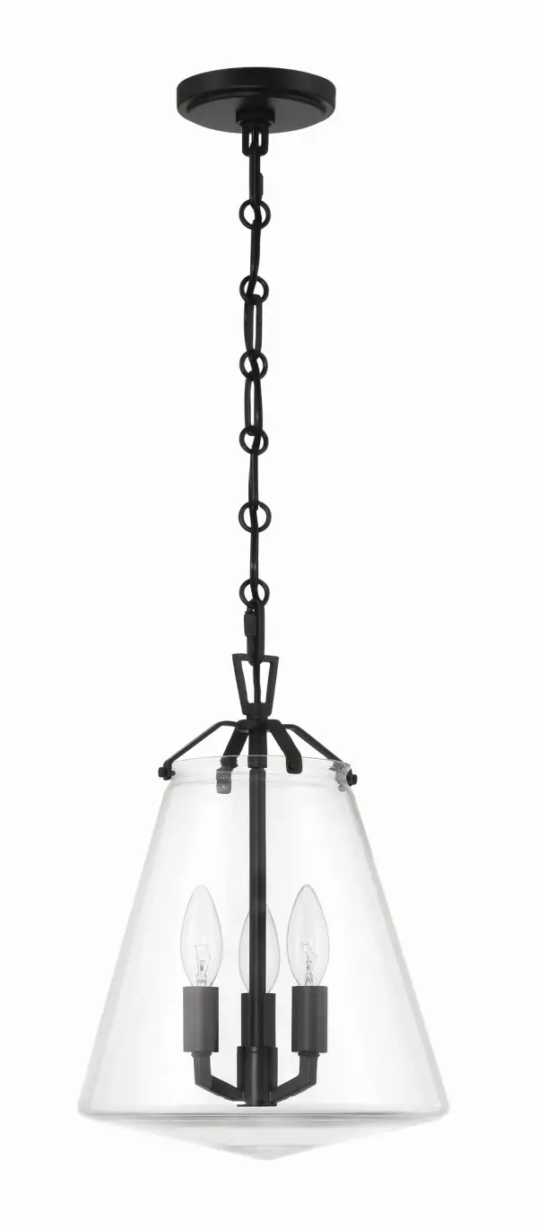 Voss 11" Luxe Gold Pendant - Image 10