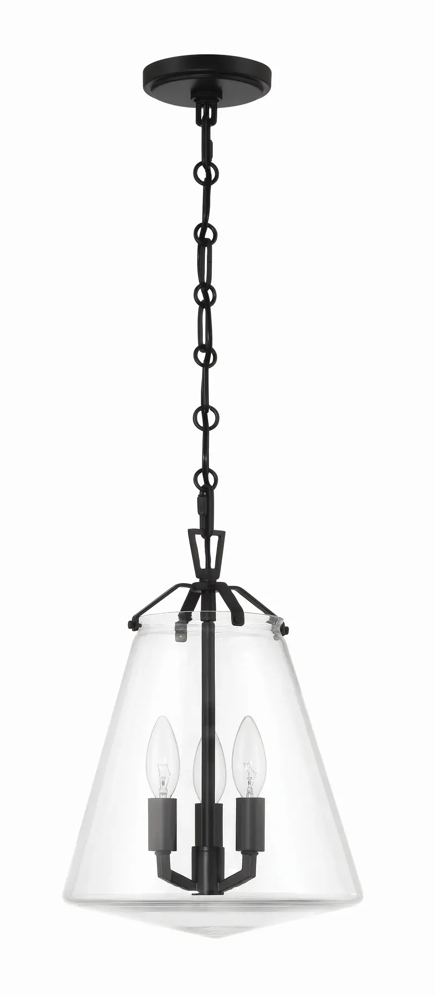 Voss 11" Luxe Gold Pendant - Image 10