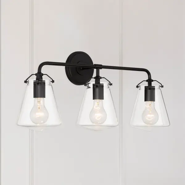 Voss 25" Bathroom Vanity Light in Luxe Gold - Image 14