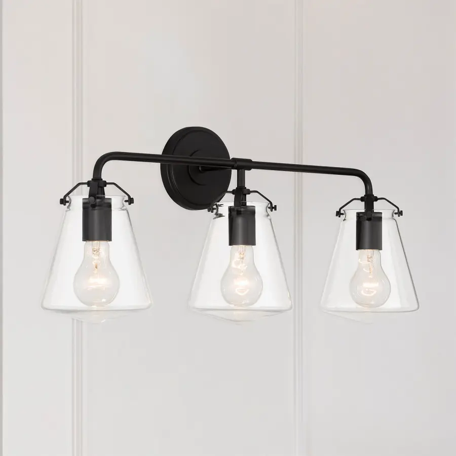 Voss 25" Bathroom Vanity Light in Luxe Gold - Image 14